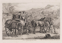 KG 01702
<br/>
Koets op weg naar Wenen
<br/>
<em>Klein, Johann Adam (1792-1875)</em>